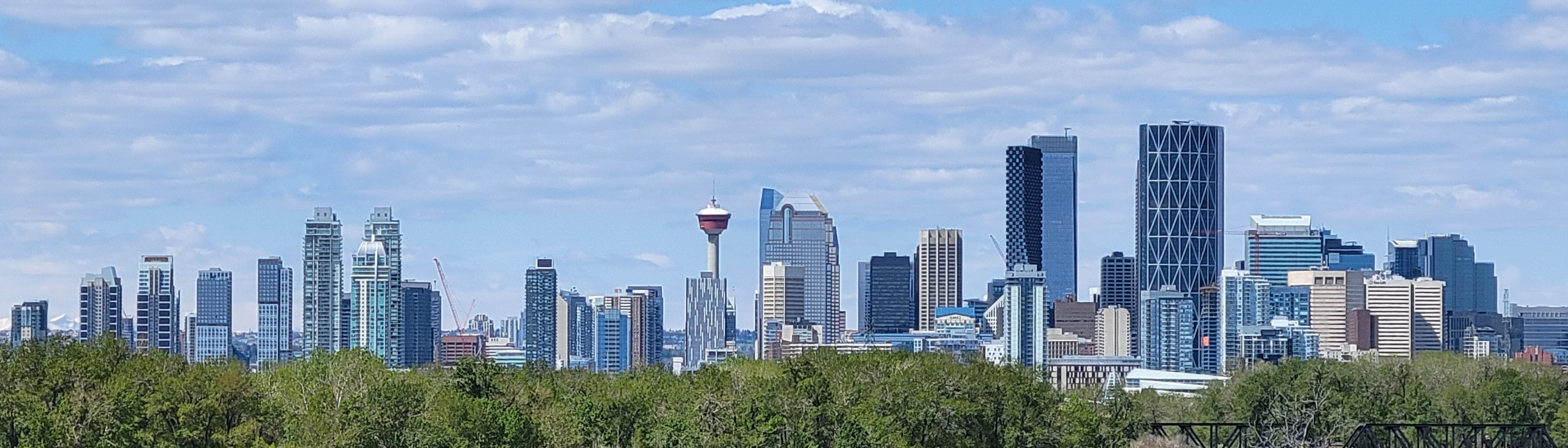 Calgary real estate skyline
